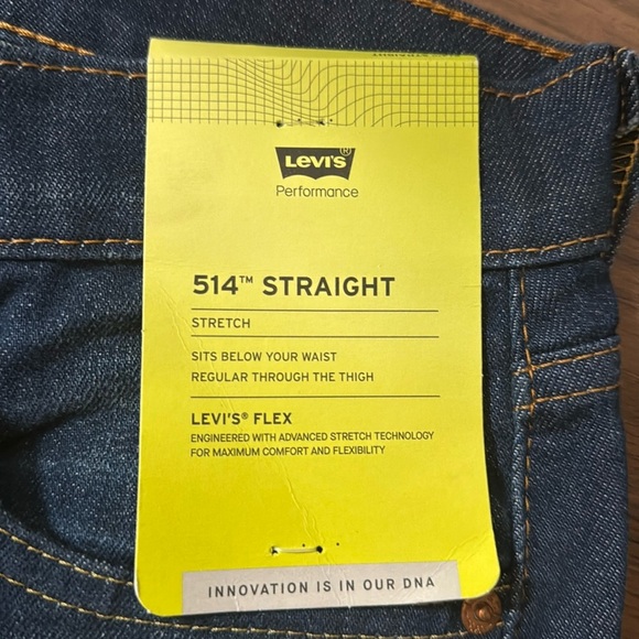 Levi Strauss Flex Men’s 514 Jeans (31x 32) NWT - Picture 4 of 9
